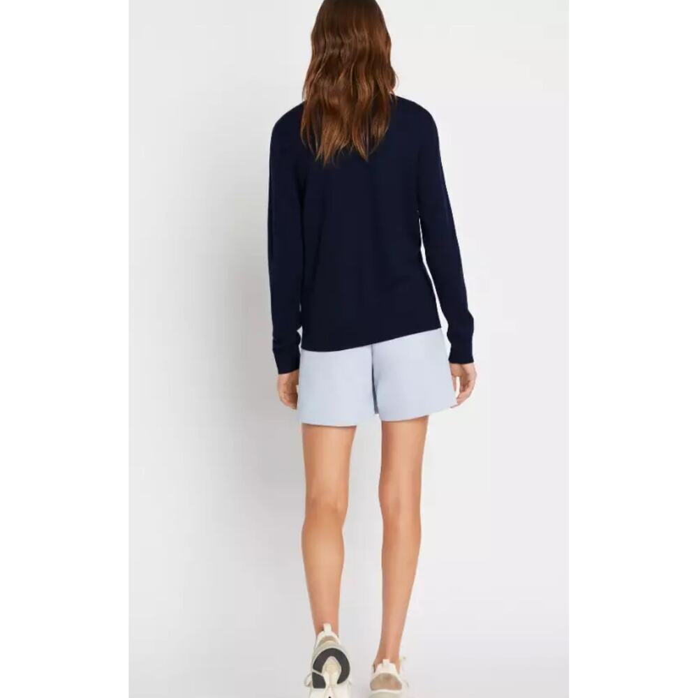 Tory Burch Sport Tech Twill Golf Skort - Seafaring Blue - Small - Picture 2 of 6